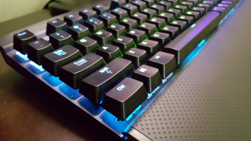 Corsair K70 RGB lightning