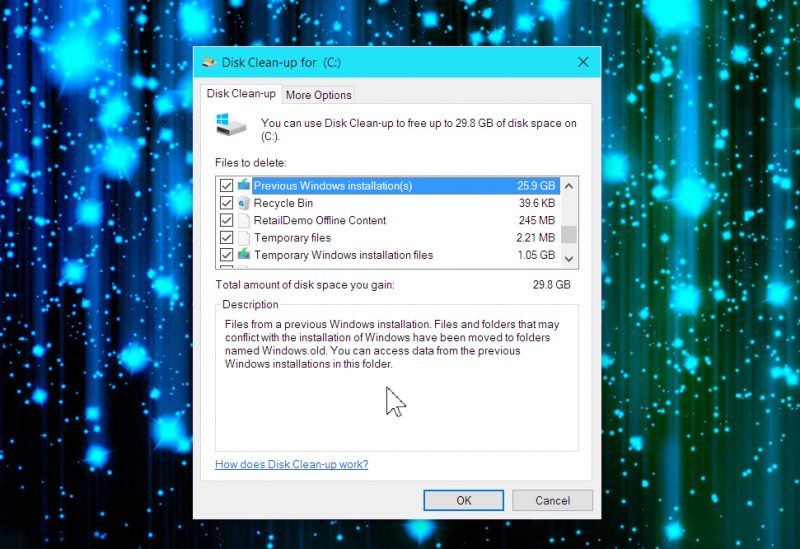 Disk-cleanup